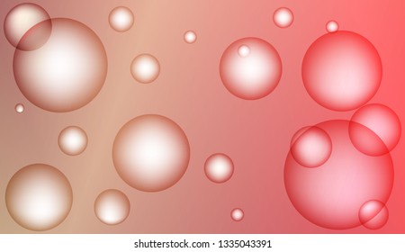 Circle geometric background. For design flyer, banner, landing page. Vector illustration