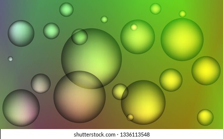Circle geometric background. For design flyer, banner, landing page. Vector illustration
