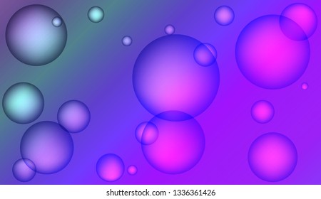 Circle geometric background. For design flyer, banner, landing page. Vector illustration