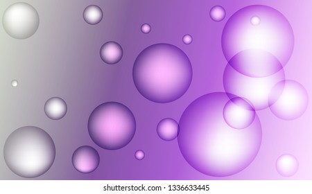 Circle geometric background. For design flyer, banner, landing page. Vector illustration