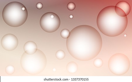 Circle geometric background. For design flyer, banner, landing page. Vector illustration