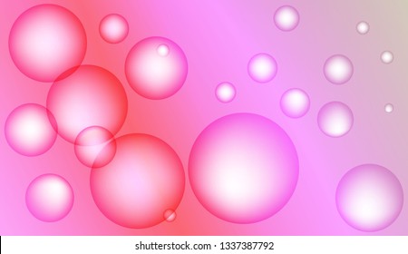 Circle geometric background. For design flyer, banner, landing page. Vector illustration