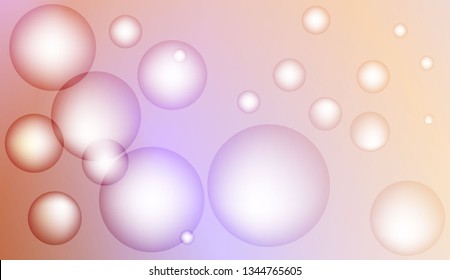 Circle geometric background. For design flyer, banner, landing page. Vector illustration