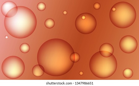 Circle geometric background. For design flyer, banner, landing page. Vector illustration