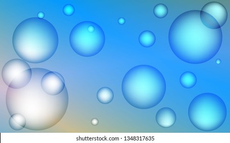 Circle geometric background. For design flyer, banner, landing page. Vector illustration