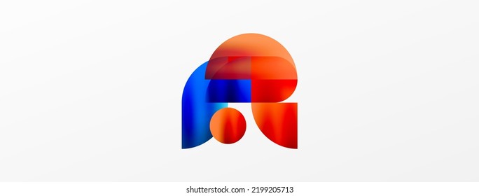 Circle geometric background. Metallic color shiny circles and round shapes. Vector Illustration For Wallpaper, Banner, Background, Card, Book Illustration, landing page