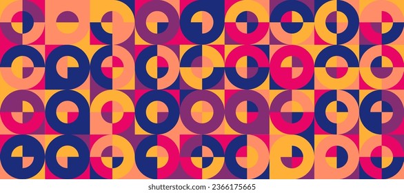 circle geometric creative modern decorative seamless backdrop