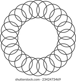 Circle Geometric Design, Geometric Ornament