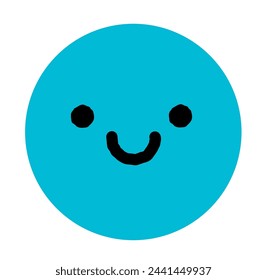 Circle geometric figure vector illustration
