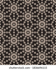 Circle geometric japanese seamless pattern