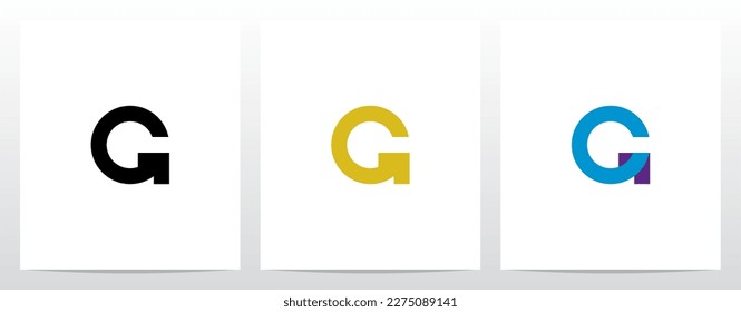 Circle Geometric Letter Logo Design G