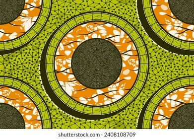 Circle and Geometric Line African fabric Pattern background, abstract design, hand drawn overlap of tribal textile art. fashion artwork suitable for fabric printing and clothing.