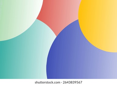 Circle geometric lovely abstract background multicolor pattern.
Informasi penting