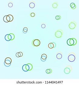 Circle Geometric Pattern Background Vector