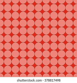 Circle geometric seamless pattern. Fashion graphic background design. Modern stylish abstract texture .Color template for prints, textiles, wrapping, wallpaper, website etc. VECTOR illustration