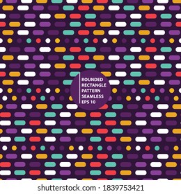 circle geometric shapes pattern seamless background