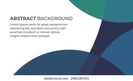 Circle Geometry Abstract Background Design