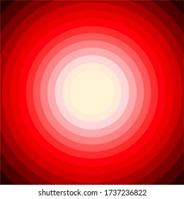 circle with gradation effect background vector design