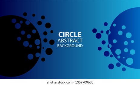 circle gradient abstract space high resolution background - vector file