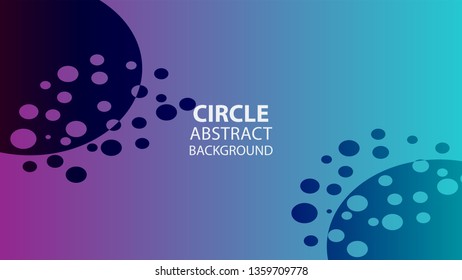circle gradient abstract space high resolution background - vector file