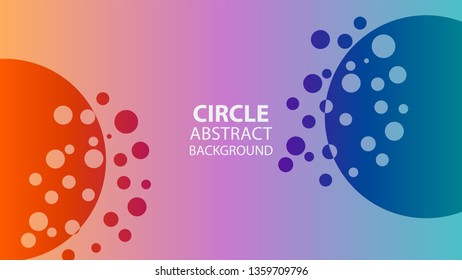 circle gradient abstract space high resolution background - vector file