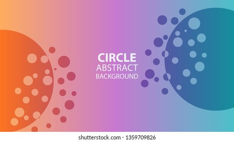 circle gradient abstract space high resolution background - vector file