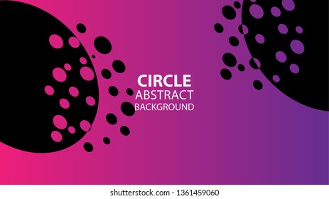 circle gradient abstract space high resolution background - vector file