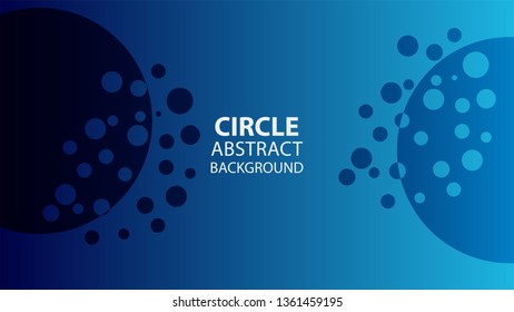 circle gradient abstract space high resolution background - vector file