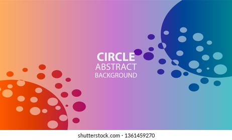 circle gradient abstract space high resolution background - vector file