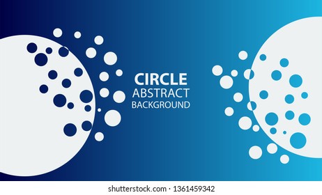 circle gradient abstract space high resolution background - vector file