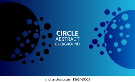 circle gradient abstract space high resolution background - vector file