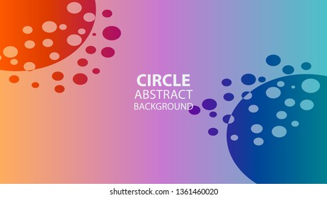 circle gradient abstract space high resolution background - vector file