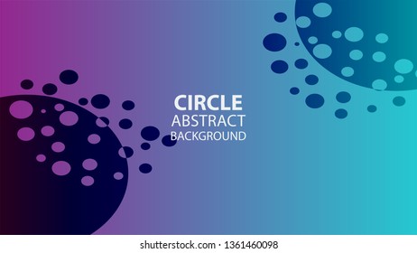 circle gradient abstract space high resolution background - vector file
