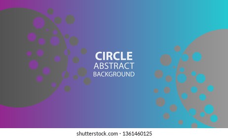 circle gradient abstract space high resolution background - vector file