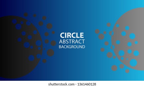 circle gradient abstract space high resolution background - vector file