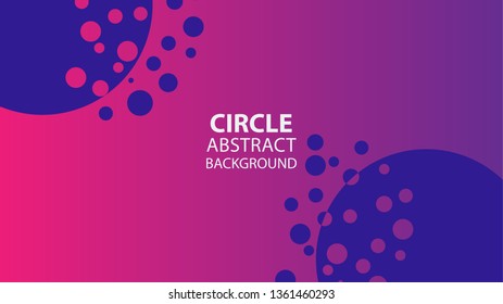 circle gradient abstract space high resolution background - vector file