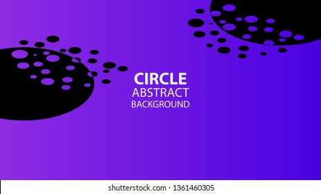 circle gradient abstract space high resolution background - vector file