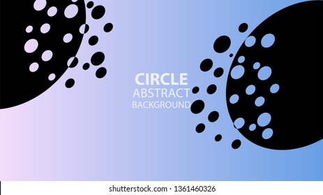 circle gradient abstract space high resolution background - vector file