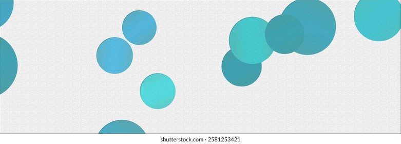 circle with gradient of blue color on white textured background