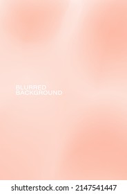 Circle gradient blur abstract background vector  Light pink  peach shade color  soft smooth aura art shape pattern  Pretty colorful dot texture backdrop  Modern beautiful vibrant graphic illustration 