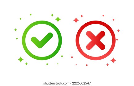 Botones de gradiente circular símbolo de arbusto verde y vector de cruz roja
