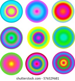 circle with gradient color. Abstract colorful circles geometric shapes background. Nice  colored background with circles. Colorful circle pattern for your design.