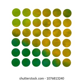 Circle gradient set with modern abstract backgrounds. Colorful fluid covers for calendar, brochure, invitation, cards. Trendy soft color. Template with round gradient set for screens and mobile app.