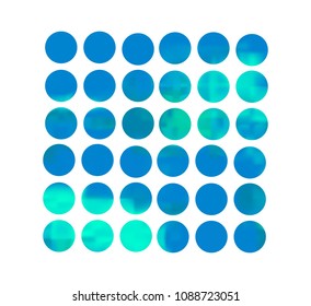 Circle gradient set with modern abstract backgrounds. Colorful fluid covers for calendar, brochure, invitation, cards. Trendy soft color. Template with round gradient set for screens and mobile app.