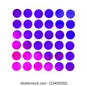 Circle gradient set with modern abstract backgrounds. Colorful fluid covers for calendar, brochure, invitation, cards. Trendy soft color. Template with round gradient set for screens and mobile app.