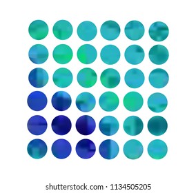 Circle gradient set with modern abstract backgrounds. Colorful fluid covers for calendar, brochure, invitation, cards. Trendy soft color. Template with round gradient set for screens and mobile app.