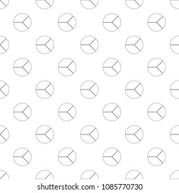 Circle graph pattern vector seamless repeating for any web design