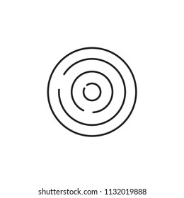 Circle Graphics Modern UI Vevtor Icon