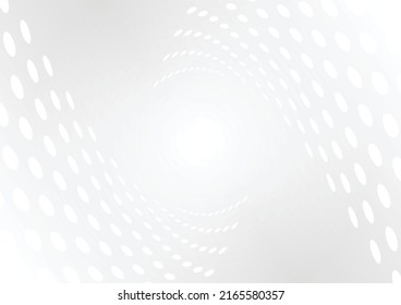 Circle gray dimension abstract background 