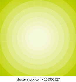 Circle green abstract vector background for design. layered.